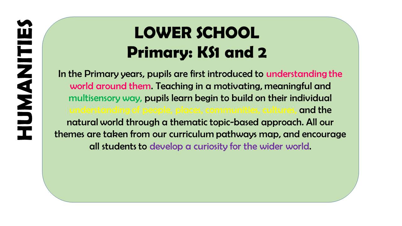Humanities Primary