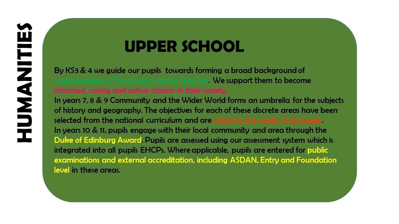 Humanities Upper